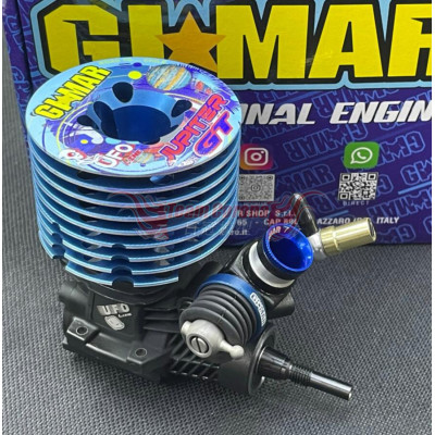 GIMAR Jupiter 2025 World Champion 5-ports .21 GT engine with 2209 pipe set